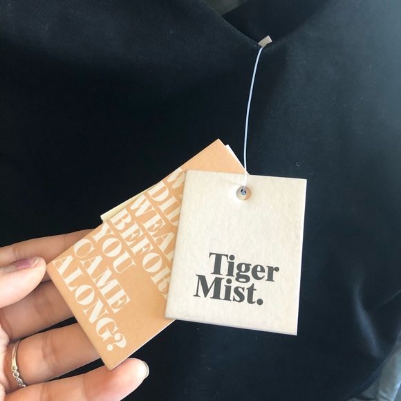 NWT Tiger Mist ABBIE Black BODYSUIT, Size XS - Picture 8 of 8